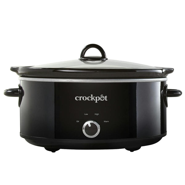 Crock-Pot® Manual 7-Quart Slow Cooker, Black | Item Details | Detailed Overview