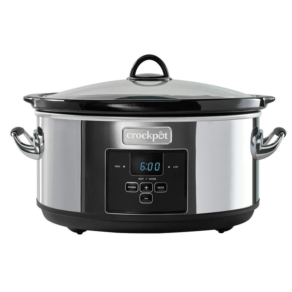 Crock-Pot® Programmable 7-Quart Slow Cooker, Platinum | Item Details | Detailed Overview